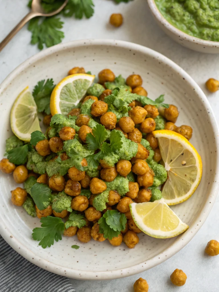 Moreish Wasabi Chickpea Snack