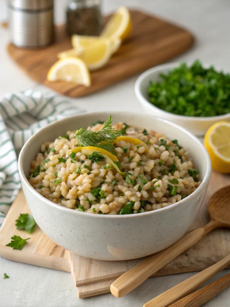 Pearl Barley Recipe (Not Soup!)