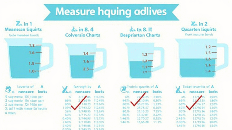 The Ultimate Guide to Measuring Liquids: Oz vs Quart